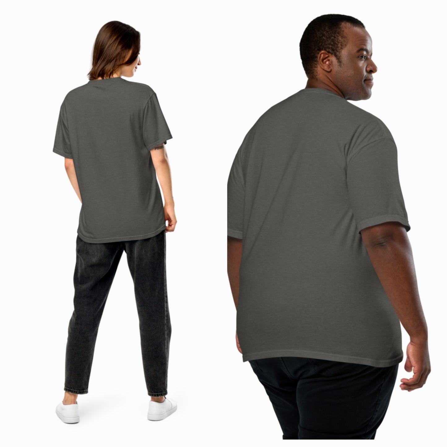 Smart unisex heavyweight t-shirt