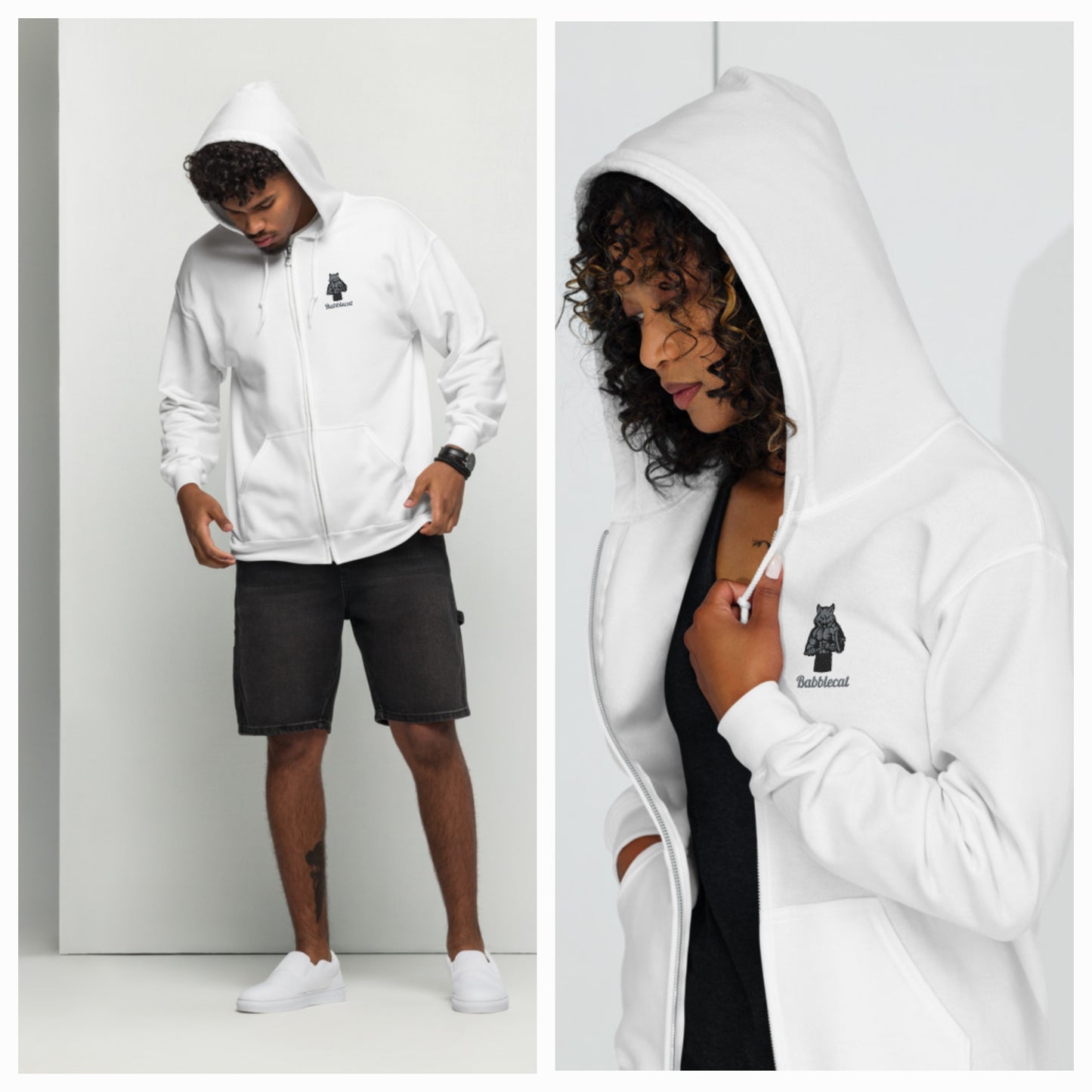 Unisex heavy blend zip hoodie