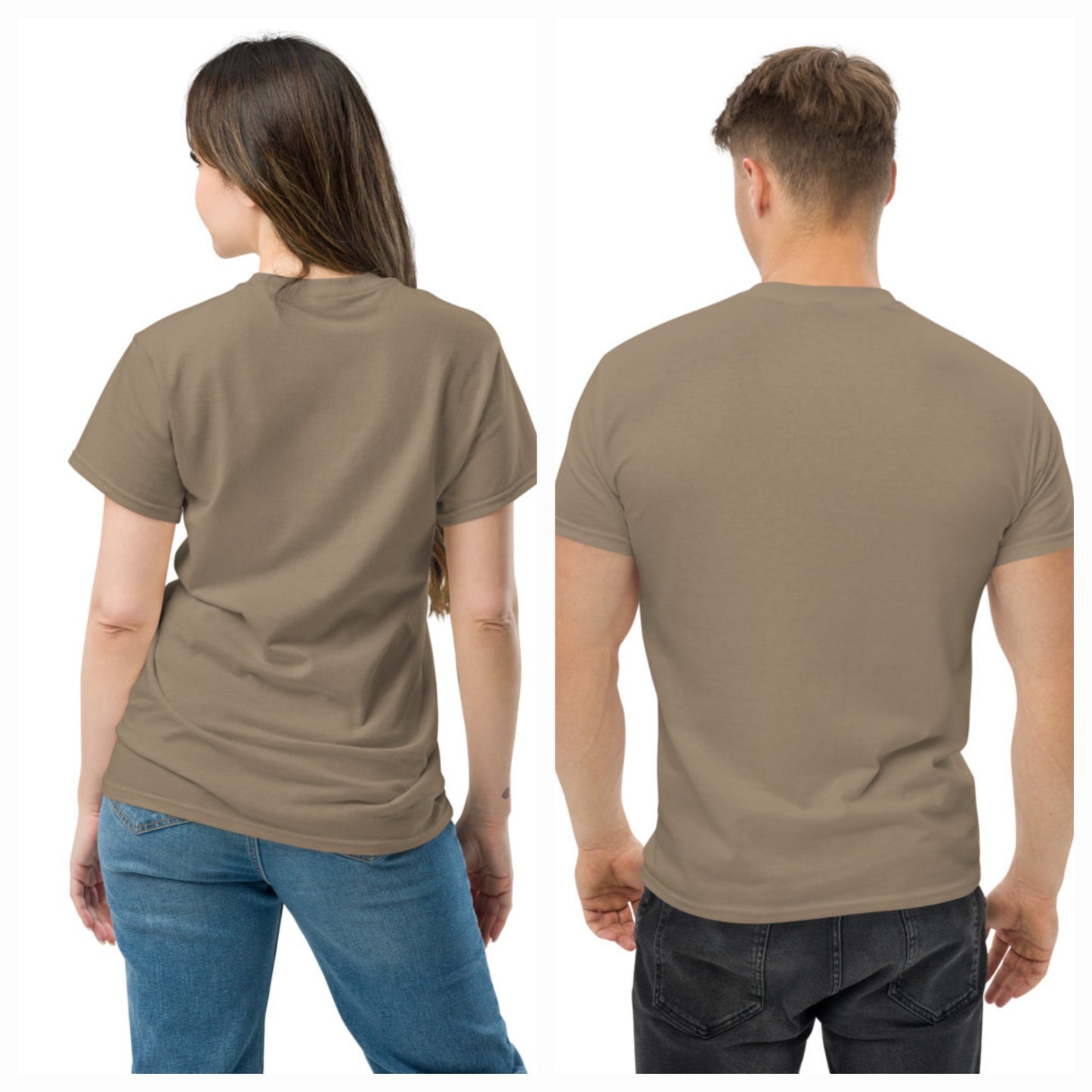 Smart casual unisex classic tee