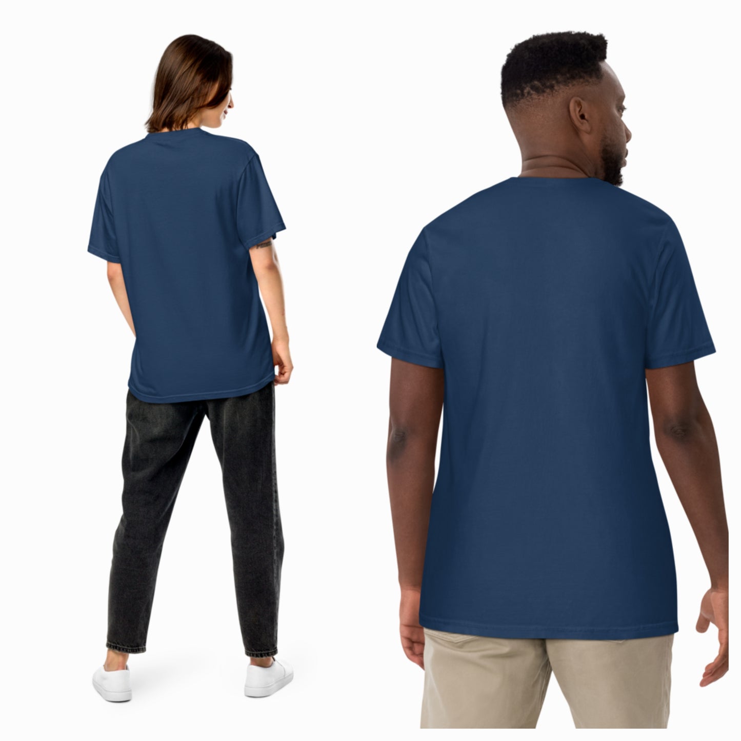 Smart unisex heavyweight t-shirt
