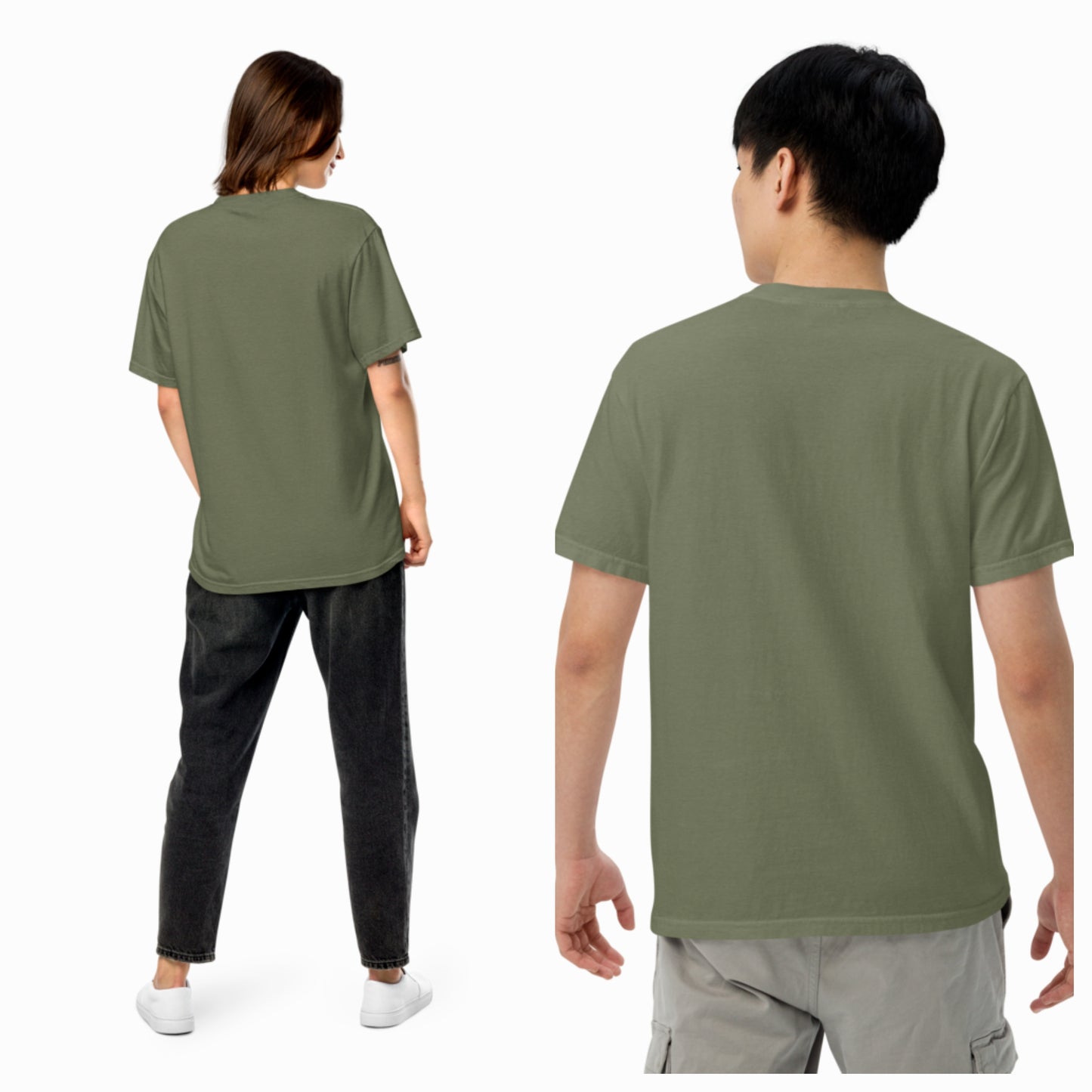 Smart unisex heavyweight t-shirt