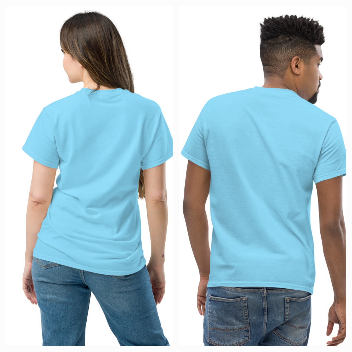 Smart casual unisex classic tee