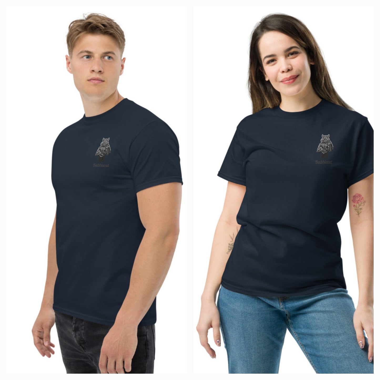 Smart casual unisex classic tee
