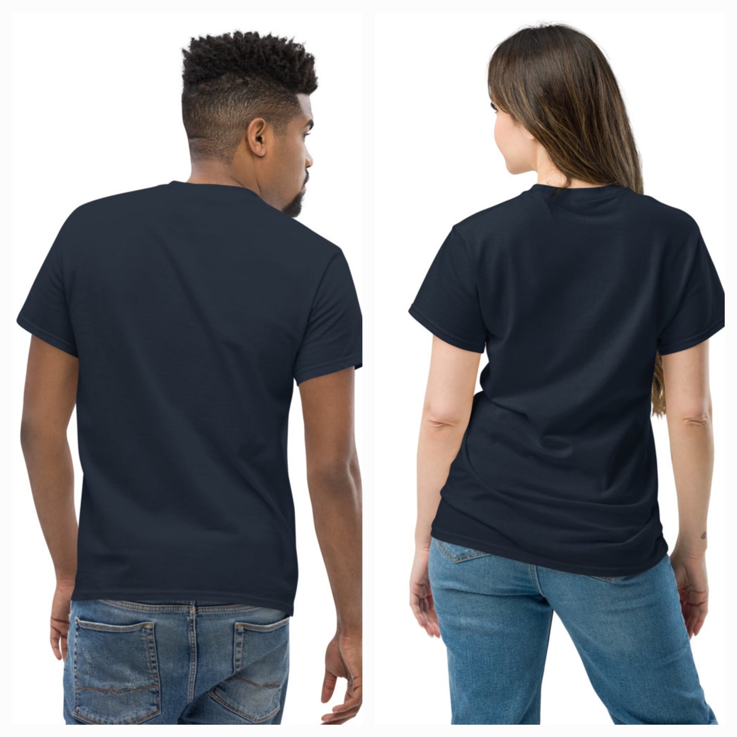 Smart casual unisex classic tee