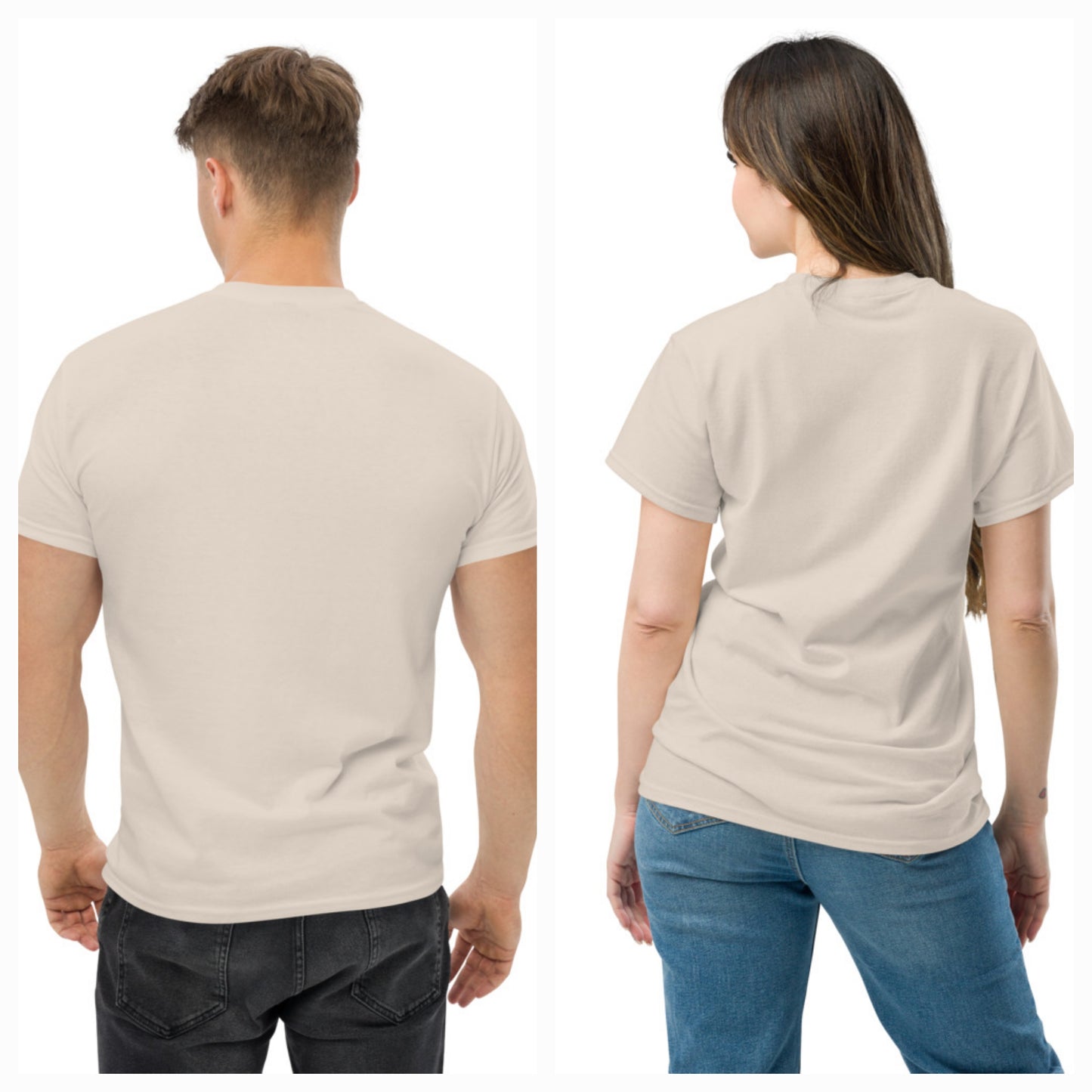 Smart casual unisex classic tee