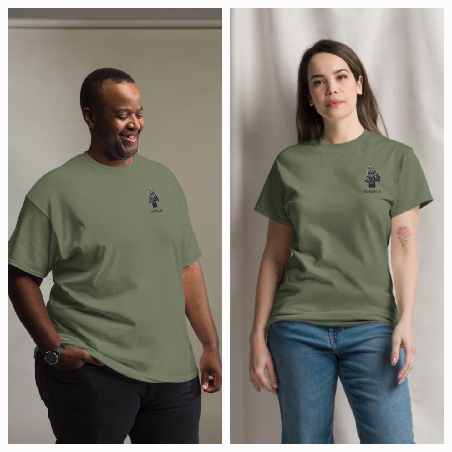 Smart casual unisex classic tee