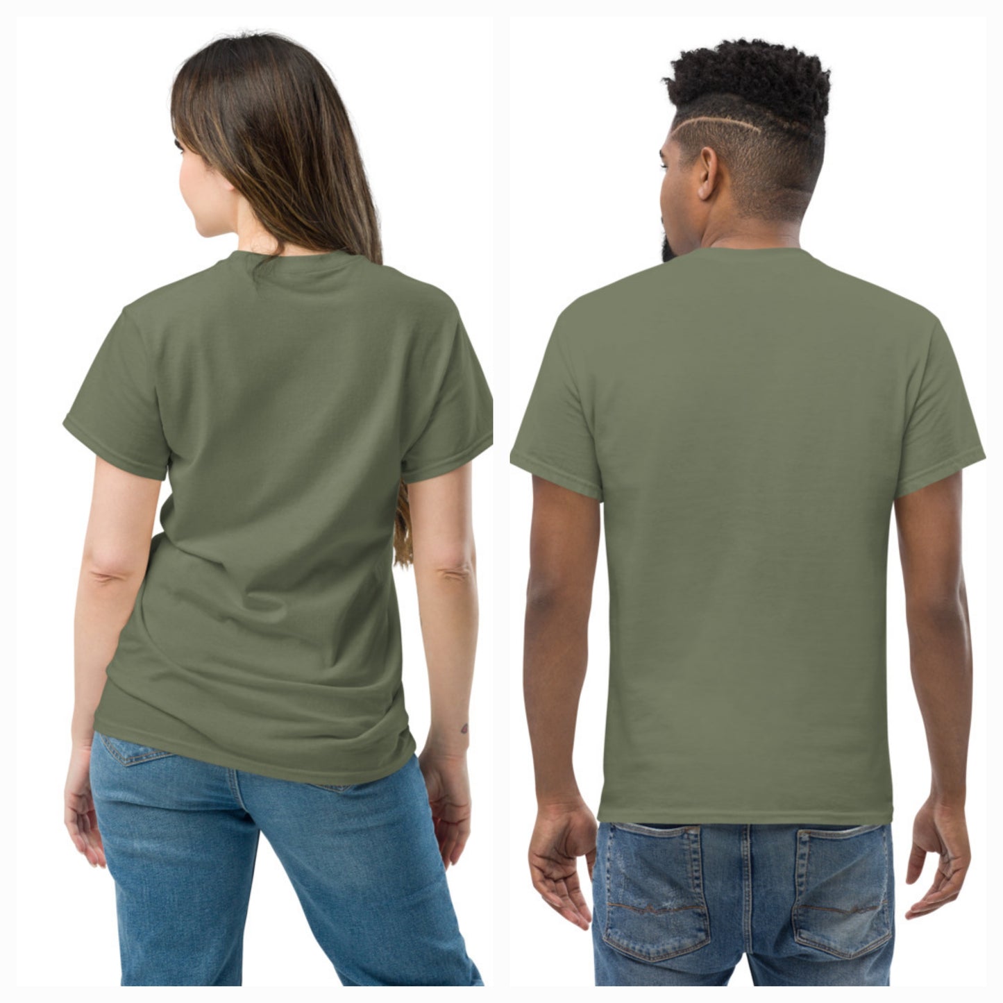 Smart casual unisex classic tee