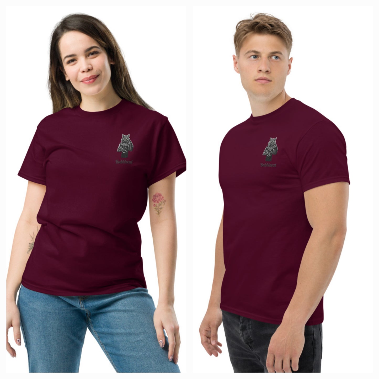 Smart casual unisex classic tee