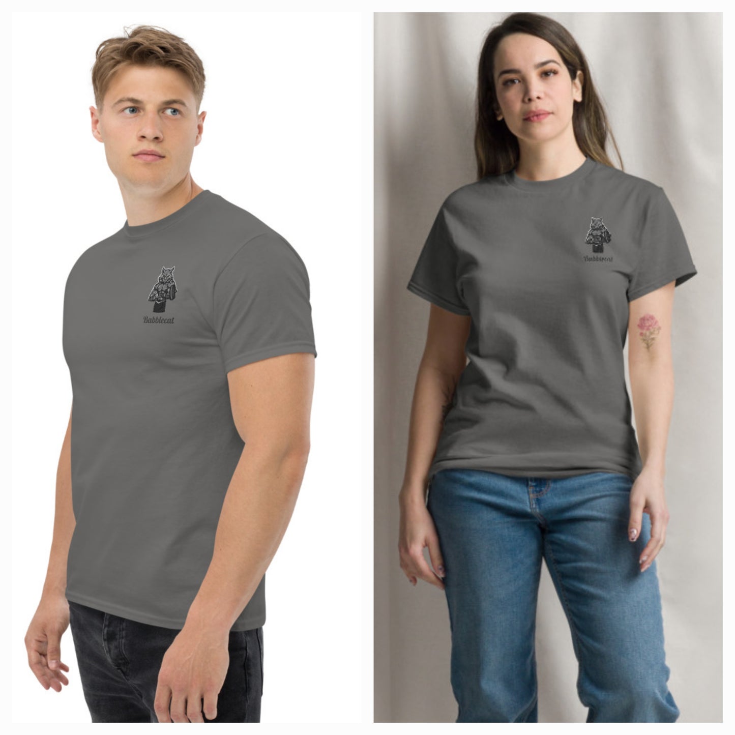 Smart casual unisex classic tee