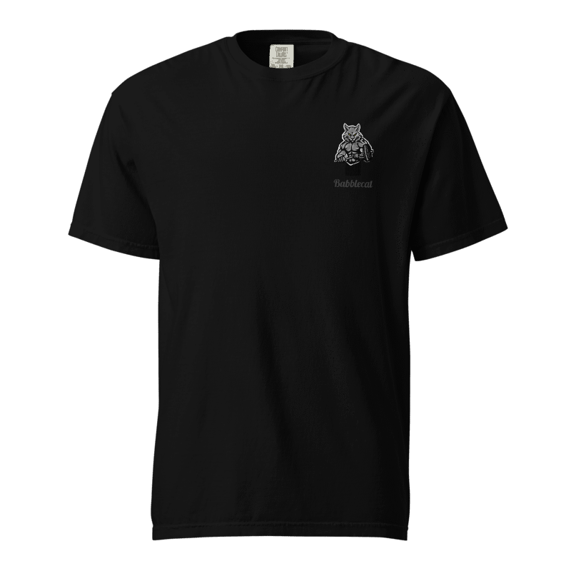 Smart unisex heavyweight t-shirt