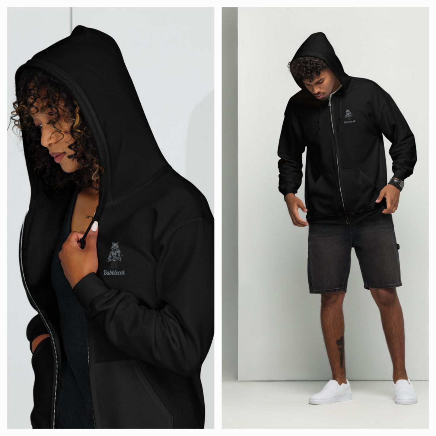 Unisex heavy blend zip hoodie